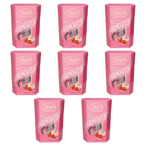 LINDOR Strawberry Cornet 200g SRP X8